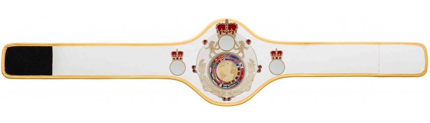 QUEENSBURY PRO LEATHER WORLD FLAGS CHAMPIONSHIP BELT -QUEEN/W/G/FLAG - AVAILABLE IN 10+ COLOURS